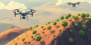 Drone Technology in Reforestation: Aerial Investment Returns