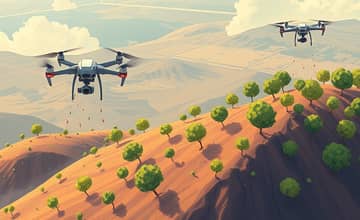 Drone Technology in Reforestation: Aerial Investment Returns
